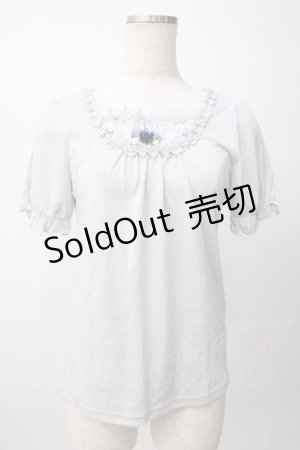 画像: axes femme / ガーデンインナープルオーバー M サックス Y-25-07-14-038-AX-TS-SZ-ZT303