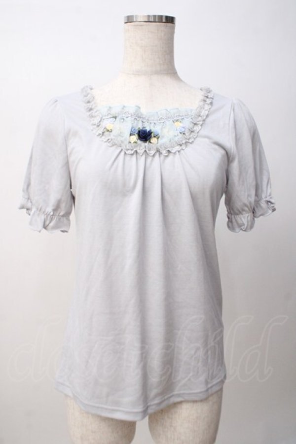 画像1: axes femme / ガーデンインナープルオーバー M サックス Y-25-07-14-038-AX-TS-SZ-ZT303 (1)