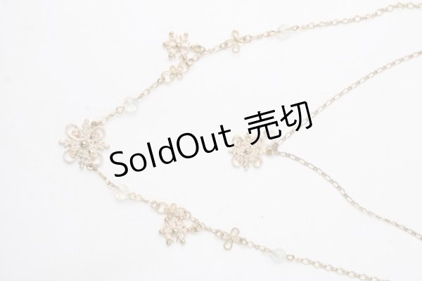画像2: axes femme / 雪の結晶ネックレス  ゴールド Y-25-07-14-006-AX-AC-SZ-ZY (2)