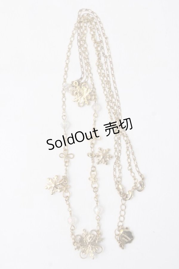 画像4: axes femme / 雪の結晶ネックレス  ゴールド Y-25-07-14-006-AX-AC-SZ-ZY (4)
