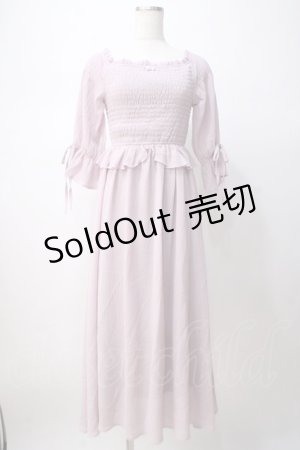 画像: EATME / オフショルシャーリングワンピース F ピンク Y-25-07-14-094-LO-OP-SZ-ZY