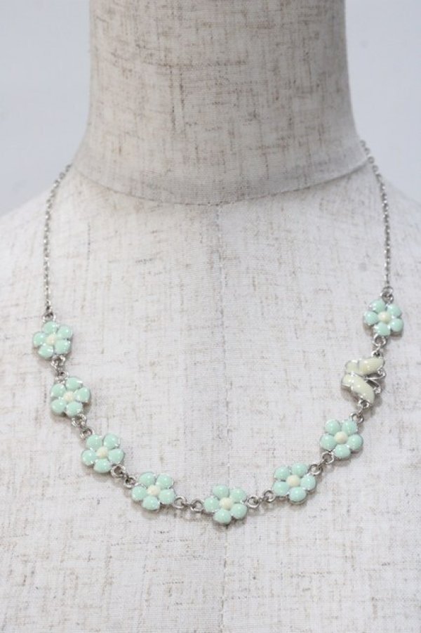 画像2: axes femme / お花モチーフネックレス   Y-25-07-14-011-AX-AC-SZ-ZY (2)