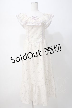 画像: axes femme / 花柄ワンピース F ラベンダー Y-25-07-14-099-AX-OP-SZ-ZY