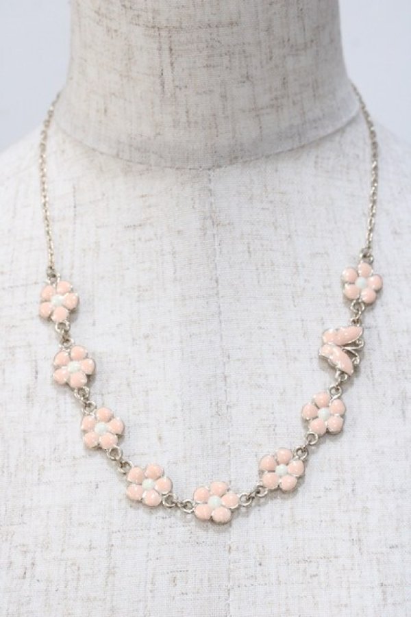 画像2: axes femme / お花モチーフネックレス   Y-25-07-14-012-AX-AC-SZ-ZY (2)