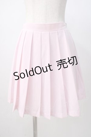 画像: Ank Rouge / スクールプリーツスカート M ピンク Y-25-07-14-121-CA-BL-SZ-ZY