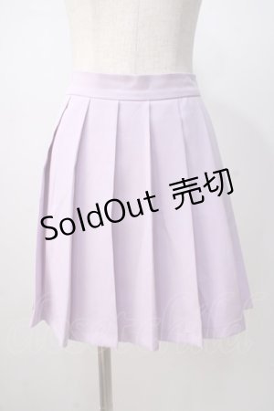 画像: Ank Rouge / プリーツスカート M ラベンダー Y-25-07-14-122-CA-BL-SZ-ZY