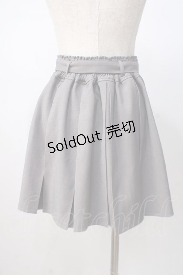 画像3: axes femme POETIQUE / プリーツミニスカート M グレー Y-25-07-14-123-AX-BL-SZ-ZI (3)