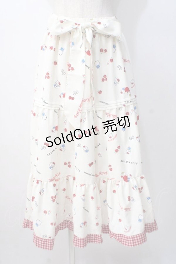 画像1: axes femme / ハローキティプリントスカート F  Y-25-07-14-127-AX-SK-SZ-ZT478 (1)