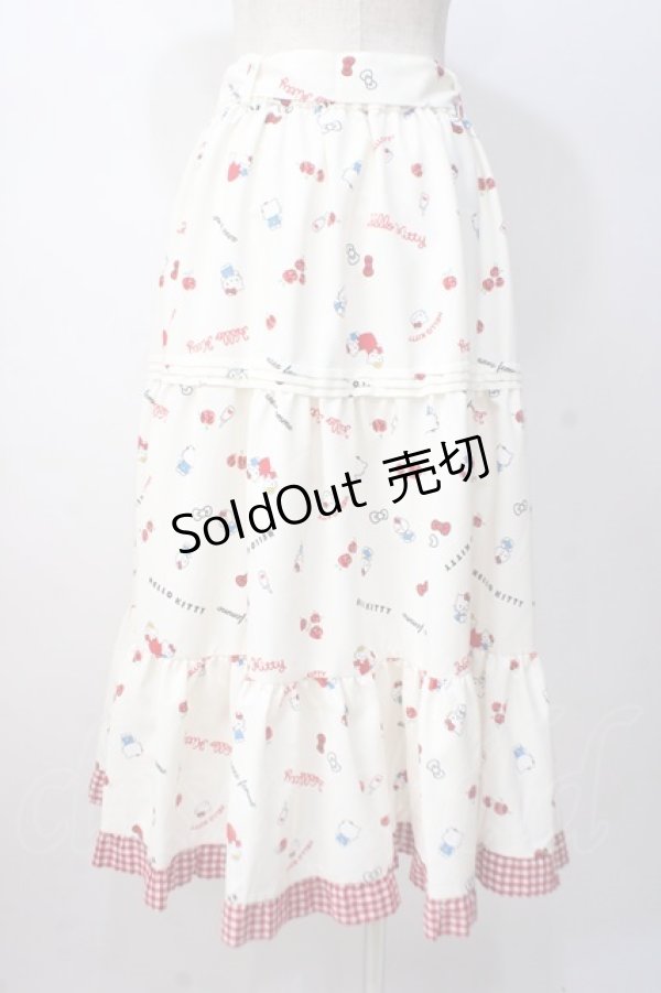 画像3: axes femme / ハローキティプリントスカート F  Y-25-07-14-127-AX-SK-SZ-ZT478 (3)