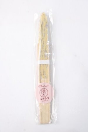 画像: axes femme / 扇子  イエロー Y-25-07-14-021-AX-ZA-SZ-ZY