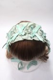 画像4: Chalmiere / フリルヘッドドレス F グリーン Y-25-07-14-022-LO-AC-SZ-ZY (4)