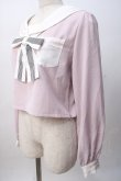 画像2: Ank Rouge / セーラートップス M ピンク Y-25-07-14-028-CA-TO-SZ-ZT455 (2)