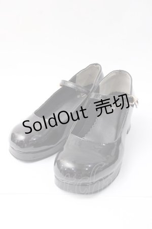 画像: axes femme / エナメルパンプス ｍ 黒 Y-25-07-16-003-AX-SH-SZ-ZY