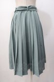 画像3: Fi.n.t / 太ベルト付きプリーツスカート  ミント Y-25-07-16-055-CA-SK-SZ-ZY (3)