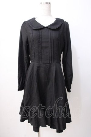 画像: axes femme POETIQUE / 薔薇刺繍ワンピース  黒 Y-25-07-16-070-AX-OP-SZ-ZY