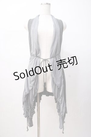 画像: Rozen Kavalier / ジレ着風カーディガン  グレー Y-25-07-16-072-OO-TO-SZ-ZS