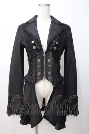 ozz croce ゴシック　ブラックコート ozz croce ロングコート