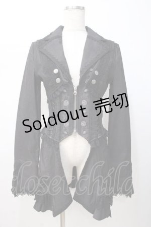 画像: Ozz Croce / ボレロ付き3WAYジャケット  黒 Y-25-07-16-074-OO-JA-SZ-ZY