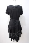 画像3: Ozz Croce / 龍刺繍入りアシメワンピース  黒 Y-25-07-16-078-OO-OP-SZ-ZY (3)