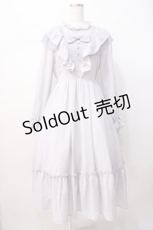 画像: axes femme kawaii / ヴィンテージシフォンワンピース  ラベンダー Y-25-07-16-104-AX-OP-SZ-ZI