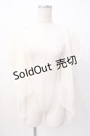 画像: axes femme / 花総レースボレロ M 生成り Y-25-07-16-018-AX-TO-SZ-ZY