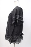 画像2: axes femme / Backデザイン半袖ブラウス  黒 Y-25-07-16-022-AX-BL-SZ-ZY (2)