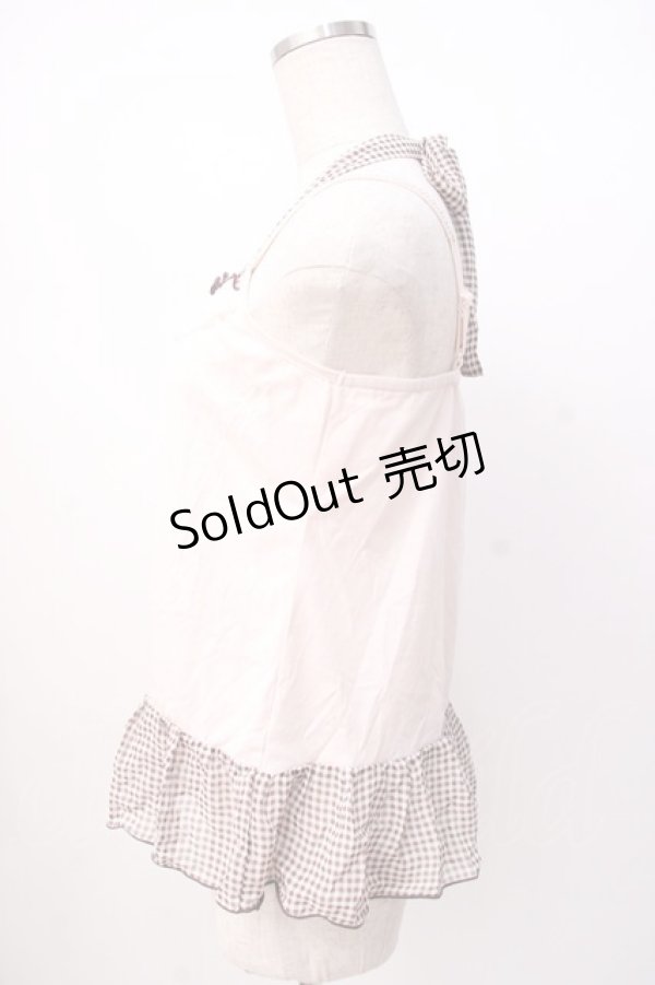 画像2: axes femme / アンサンブルレーシーニット M 淡ピンク Y-25-07-16-026-AX-TO-SZ-ZY (2)