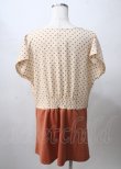 画像2: axes femme / ドット切替ワンピース  オレンジ Y-25-07-18-086-AX-OP-SZ-ZI (2)