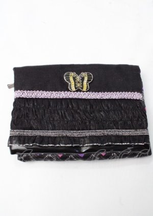 画像: ANNA SUI / ポケットティッシュケース  黒 Y-25-07-18-013-PU-ZA-SZ-ZY