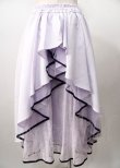 画像2: axes femme POETIQUE / 刺繍使いバッスルスカート  ラベンダー Y-25-07-18-144-AX-SK-SZ-ZI (2)