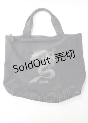 画像: Jean Paul GAULTIER / ドラゴンタトゥーのトートバッグ  ブラック Y-25-07-18-024-GO-BG-SZ-ZY