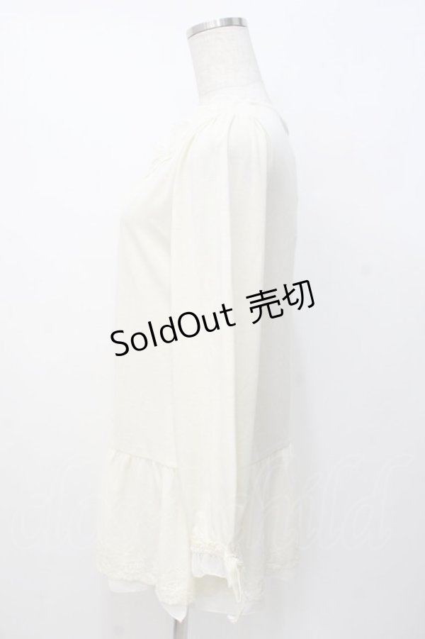 画像2: axes femme / レース使いロングインナー  オフ Y-25-07-21-042-AX-TO-AS-ZI (2)