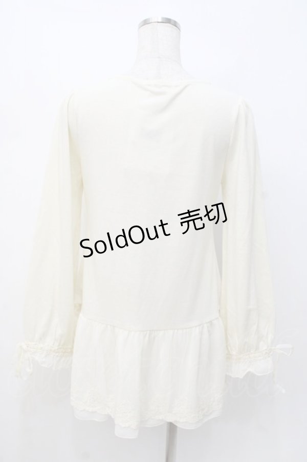 画像3: axes femme / レース使いロングインナー  オフ Y-25-07-21-042-AX-TO-AS-ZI (3)