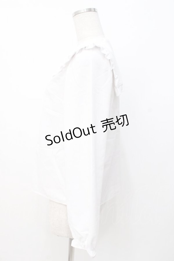 画像2: Honey Cinnamon / セーラーブラウス F 白 Y-25-07-21-045-LO-BL-SZ-ZY (2)