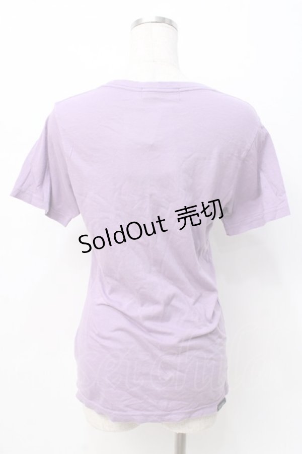 画像3: HYSTERIC GLAMOUR / ヒスガールラメTシャツ F パープル Y-25-07-21-080-PU-TS-SZ-ZT021 (3)