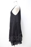 画像2: HYSTERIC GLAMOUR / ヒスベア刺繍ワンピ F 黒 Y-25-07-21-085-PU-OP-SZ-ZY (2)