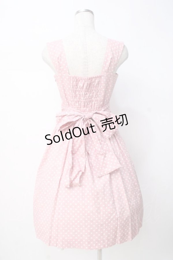 画像3: Jane Marple / ドットサンドレス  ピンク Y-25-07-21-106-JM-OP-SZ-ZY (3)