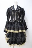 画像1: ALICE and the PIRATES / ALICE and the PIRATES×HIZAKI（Versailles）ワンピース  黒 Y-25-07-21-110-PA-OP-SZ-ZY (1)