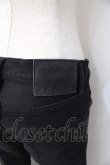 画像4: HYSTERIC GLAMOUR / ダメージレーススタッズパンツ XS 黒 Y-25-07-21-140-PU-PA-SZ-ZY (4)