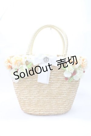 画像: BABY,THE STARS SHINE BRIGHT / Le bouquetかごBAG  白 Y-25-07-21-018-BA-BG-SZ-ZY