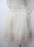 画像2: LIZ LISA / バレエ刺繍スカート 0 アイボリー Y-25-07-22-041-LO-SK-SZ-ZI (2)