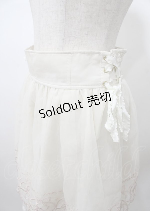 画像3: LIZ LISA / バレエ刺繍スカート 0 アイボリー Y-25-07-22-041-LO-SK-SZ-ZI (3)
