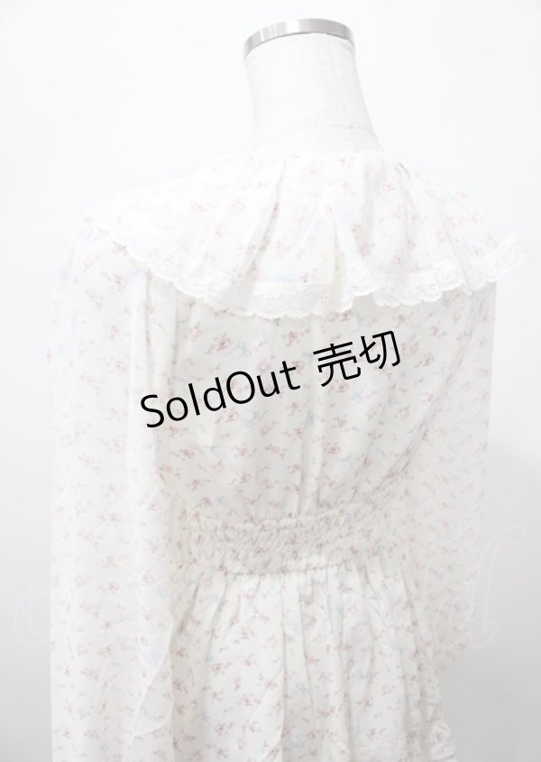 画像4: LIZ LISA / 小花柄トップス 0 オフ白 Y-25-07-22-042-LO-TO-SZ-ZI (4)