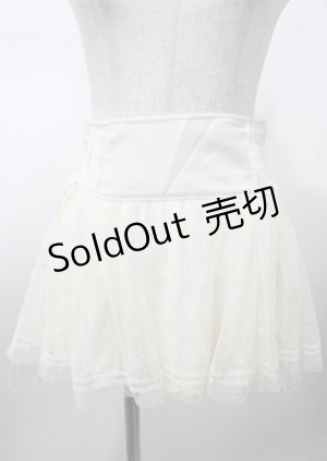 画像: LIZ LISA / 刺繍レースチュールスカート 0 生成り Y-25-07-22-067-LO-PA-SZ-ZI