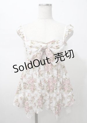 画像: LIZ LISA / フラワーレースキャミミニワンピース 0 オフ Y-25-07-22-012-LO-OP-SZ-ZT010