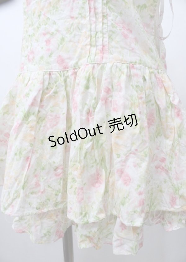 画像5: LIZ LISA / 水彩柄BIGリボンミニワンピ 0 オフ Y-25-07-22-019-LO-OP-SZ-ZT017 (5)