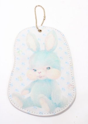 画像: Franche Lippee / ポシェット & パスケース Book  サックス Y-25-07-23-005-LO-ZA-SZ-ZY
