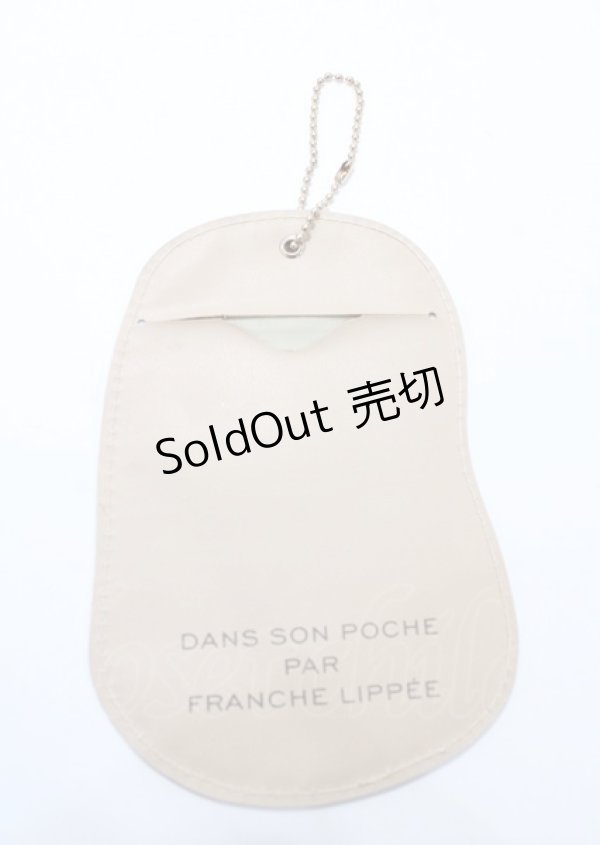 画像2: Franche Lippee / ポシェット & パスケース Book  サックス Y-25-07-23-005-LO-ZA-SZ-ZT0810Y (2)