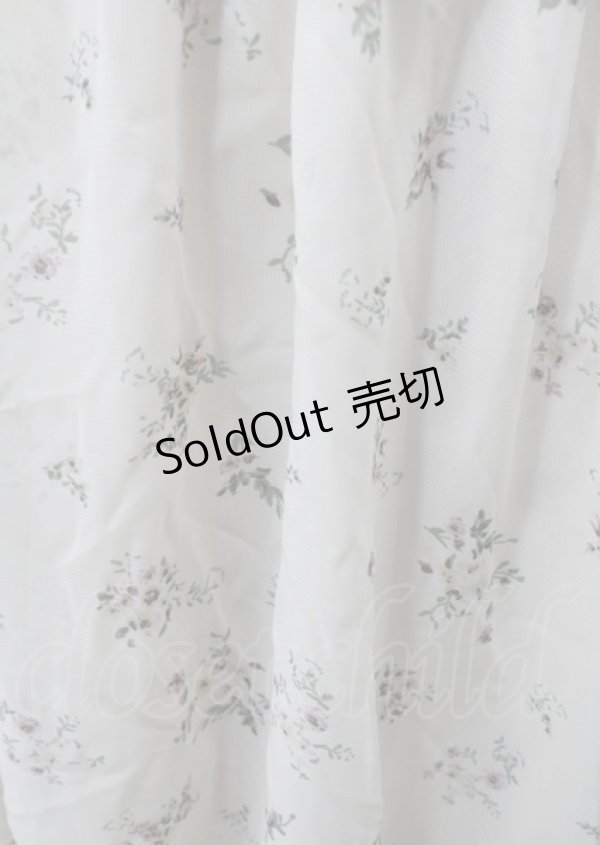 画像3: axes femme / レース切替花柄ワンピース  生成り Y-25-07-23-062-AX-OP-SZ-ZT476 (3)