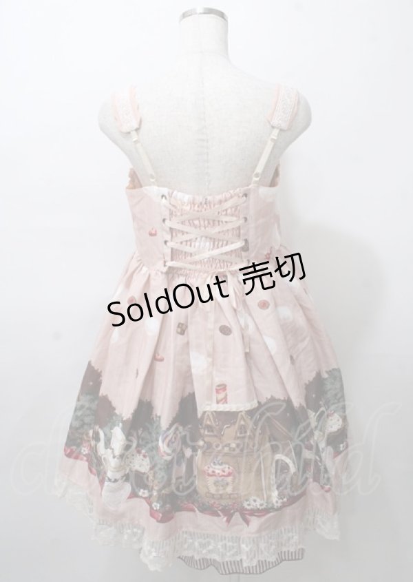 画像2: axes femme kawaii / スウィーツベアワンピース  ピンク Y-25-07-23-069-AX-OP-SZ-ZY (2)